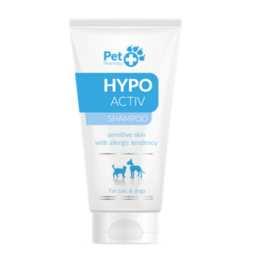 Vetfood HypoActiv Shampoo hipoalerginis šampūnas šunims ir katėms esant labai jautriai, alergiškai odai, 125 ml Vetfood - 1