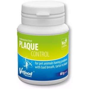 Vetfood Plaque Control supplements for oral hygiene of dogs and cats, 60 g Vetfood - 1