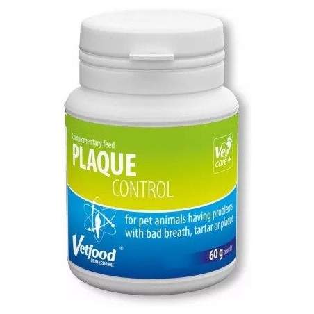 Vetfood Plaque Control papildai šunų ir kačių burnos higienai, 60 g Vetfood - 1