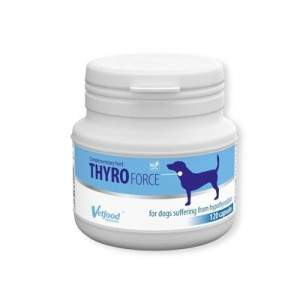 Vetfood ThyroForce uztura bagātinātāji suņiem, lai atbalstītu vairogdziedzera darbību, 120 kapsulas Vetfood - 1