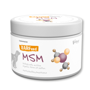 Vetfood BARFeed MSM добавка для собак и кошек, уменьшающая воспалительные процессы, 150 г Vetfood - 1