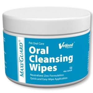 Vetfood MAXI/GUARD Oral Cleansing Wipes burnos valymo servetėlės, 100 vnt. Vetfood - 1