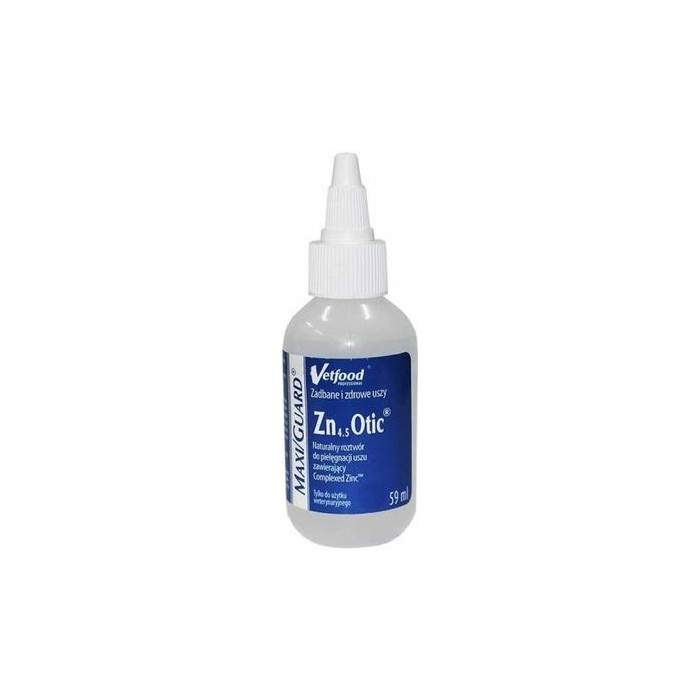 Vetfood MAXI/GUARD Zn4.5 Otic natural ear care solution, 59 ml Vetfood - 1