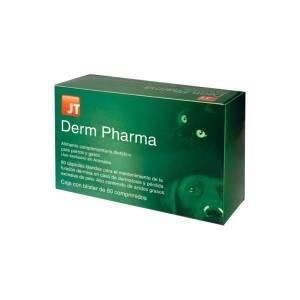 JT Pharma Derm Pharma добавки для ухода за кожей собак и кошек, 60 таблеток JT Pharma - 1