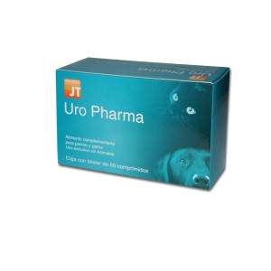JT Pharma Uro Pharma uztura bagātinātāji suņiem un kaķiem ar nieru mazspēju un urīnceļu slimībām, 60 tabletes JT Pharma - 1