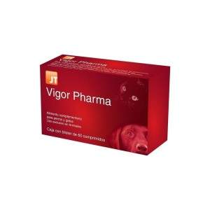 JT Pharma Vigor Pharma vitamiinide, mikroelementide, mineraalide ja aminohapete kompleks koertele ja kassidele, 60 tabletti JT P
