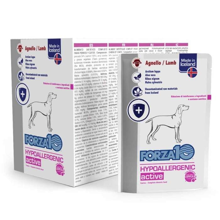 Forza10 Hypoallergenic ActiWet Lamb wet food for dogs, in the presence of feed did not tolerate reactions, 100 g Forza10 - 1