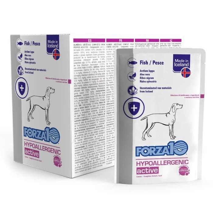 Forza10 Hypoallergenic ActiWet Fish wet food for dogs, in the presence of feed did not tolerate reactions, 100 g Forza10 - 1