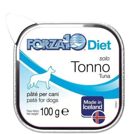 Forza10 Solo Diet Tuna drėgnas maistas šunims, su maisto netoleravimu ir alergijomis, 100 g Forza10 - 1