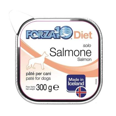 Forza10 Solo Diet Salmon mitrā barība suņiem ar pārtikas nepanesamību un alerģijām, 300 g Forza10 - 1