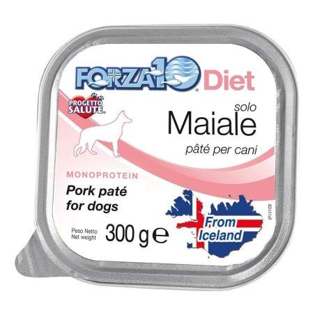 Forza10 Solo Diet Pork drėgnas maistas šunims, su maisto netoleravimu ir alergijomis, 300 g Forza10 - 1
