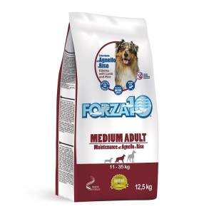 Forza10 Medium Adult Maintenance Lamb and Rice sausā barība vidējo šķirņu suņiem, 12,5 kg Forza10 - 1