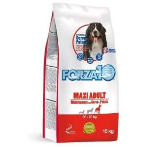 Forza10 Maxi Adult Maintenance Deer and Potato dry food for large breed dogs, 15 kg Forza10 - 1
