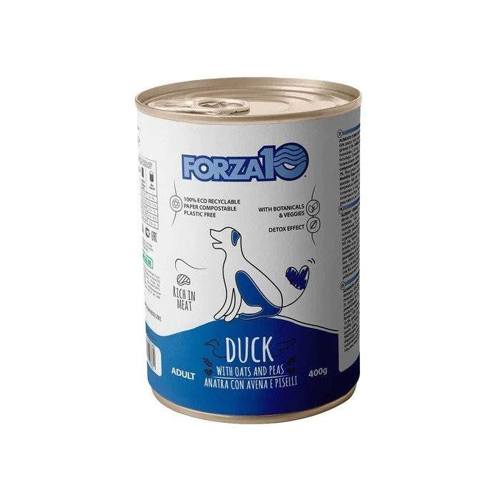 Forza10 Maintenance Duck with Oats and Peas drėgnas maistas šunims, 400 g Forza10 - 1