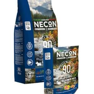 Necon Natural Wellness Adult Mini Salmon and Rice сухой корм для собак мелких пород, 800 г. Necon Pet Food - 1