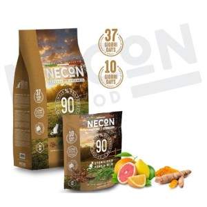 Necon Natural Wellness Adult Sterilized Pork and Rice sausā barība sterilizētiem kaķiem, 400 g Necon Pet Food - 1