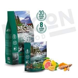 Necon Natural Wellness Adult Salmon and Rice sausā barība kaķiem, 400 g Necon Pet Food - 1