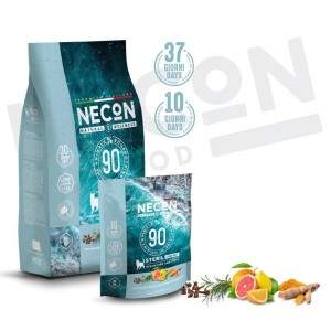 Necon Natural Wellness Adult Sterilized Low Fat Ocean Fish and Krill sausā barība sterilizētiem kaķiem, 400 g Necon Pet Food - 1