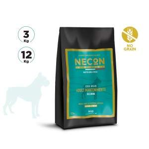Necon Zero Grain Mantenimento Turkey, Pea, Horse Bean grain-free, dry food for dogs, 12 kg Necon Pet Food - 1