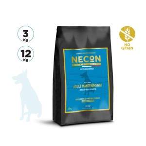 Necon Zero Grain Mantenimento Lamb, Pea, Horse Bean grain-free, dry food for dogs, 12 kg Necon Pet Food - 1
