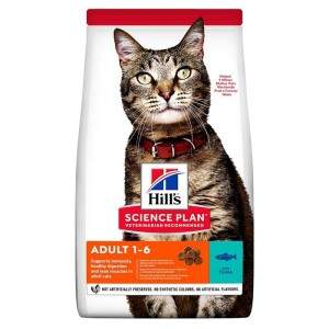 Hill's Science Plan Feline Adult Tuna sausais ēdiens kaķiem, 1,5 kg Hill's - 1