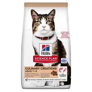 Hill's Science Plan Adult Culinary Creations Salmon and Carrots dry food for cats, 1.5 kg Hill's - 1