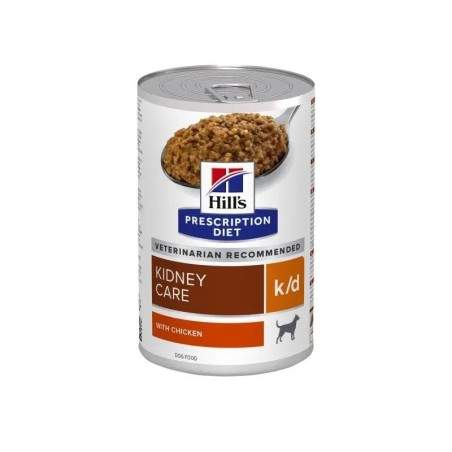 Hill's Prescription Diet Kidney Care k/d Chicken märgtoit koertele, neerufunktsiooni toetamiseks, 370 g Hill's - 1