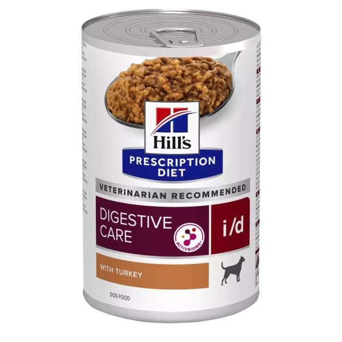 Hill's Prescription Diet Digestive Care i/d Turkey märgtoit seedetrakti häiretega koertele, 360 g Hill's - 1