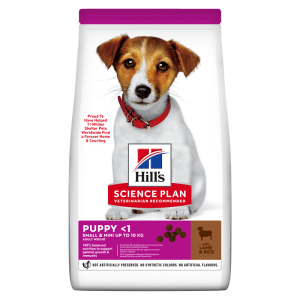 Hill's Science Plan Puppy Small and Mini Lamb and Rice sausas maistas mažų veislių šuniukams, 0,3 kg Hill's - 1