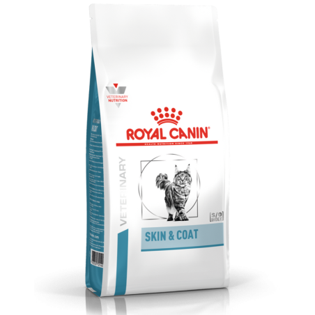 Royal Canin Veterinary Skin and Coat Dry Food for Cats with Sensitive Skin or Fur Problems, 0,4 kg Royal Canin - 1