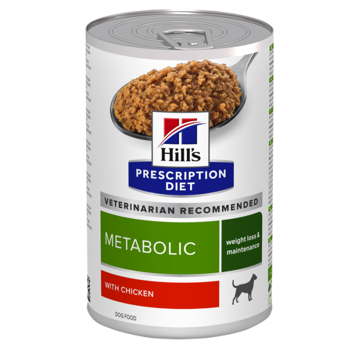 Hill's Prescription Diet Metabolic Weight Loss and Maintenance mitrā barība suņiem ar lieko svaru, 370 g Hill's - 1