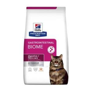 Hill's Prescription Diet Gastrointestinal Biome Digestive and Fibre Care Chicke dry food for cats to ensure a healthy gut, 1,5 k