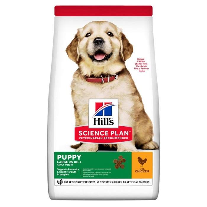 Hill's Science Plan Puppy Large Breed Chicken sausas maistas didelių veislių šuniukams, 14,5 kg Hill's - 1