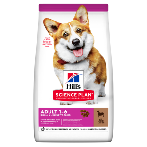 Hill's Science Plan Canine Adult Small and Mini Lamb and Rice sausas maistas mažų veislių šunims, 1,5 kg Hill's - 1