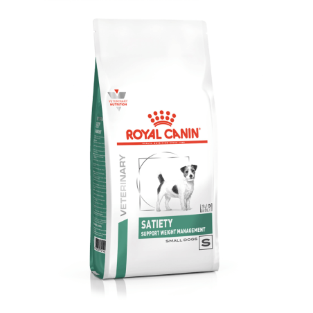 Royal Canin Veterinary Safiety Weight Management Small sausā barība mazo šķirņu suņiem, kas cīnās ar liekā svara un aptaukošanās