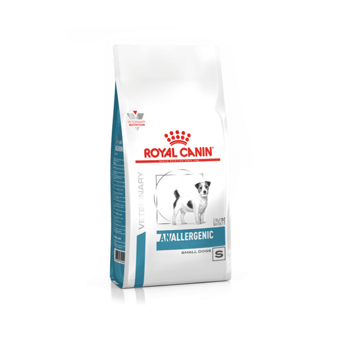 Royal Canin Veterinary Anallergenic Small Dogs sausas maistas alergiškiems mažų veislių šunims, 1,5 kg Royal Canin - 1