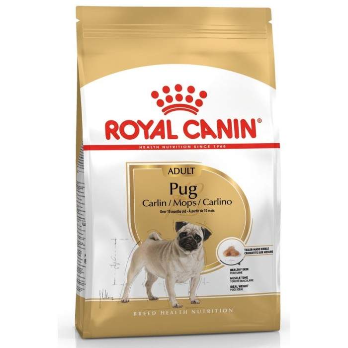Royal Canin Pug Adult sausā barība mopšu suņiem, 1,5 kg Royal Canin - 1