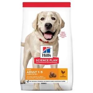 Hill's Science Plan Canine Adult Light Large Breed dry food for large breed dogs that tend to gain weight, 18 kg Hill's - 1