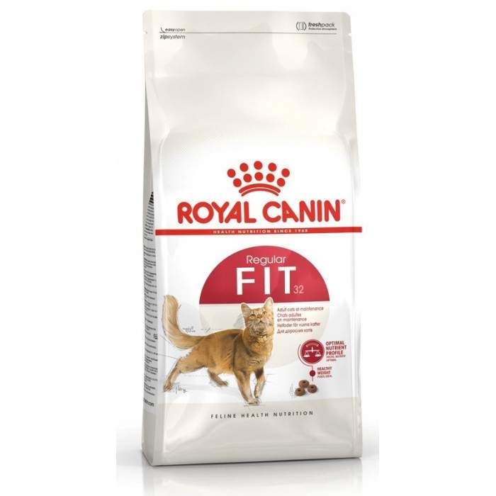 Royal Canin Fit 32 sausā barība pieaugušiem aktīviem kaķiem, 4 kg Royal Canin - 1