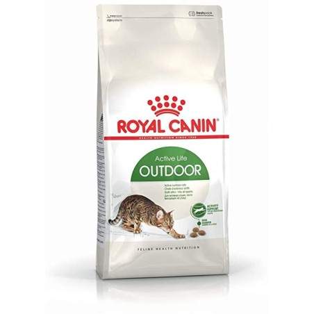 Royal Canin Outdoor sausā barība aktīviem pieaugušiem kaķiem, kuri bieži atrodas ārā, 0,4 kg Royal Canin - 1
