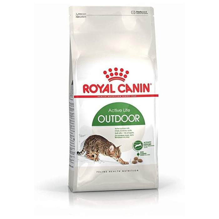 Royal Canin Outdoor sausā barība aktīviem pieaugušiem kaķiem, kuri bieži atrodas ārā, 2 kg Royal Canin - 1