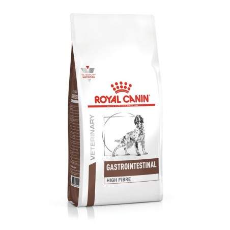 Royal Canin Veterinary Gastrointestinal High Fibre sausā barība suņiem, kas cieš no akūtas vai hroniskas caurejas, 2 kg Royal Ca