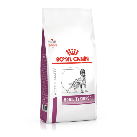 Royal Canin Veterinary Mobility Support sausā suņu barība, kas izstrādāta, lai atbalstītu locītavu veselību un optimālu mobilitā