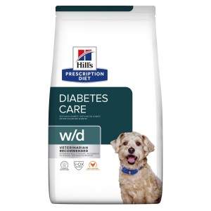 Hill's Prescription Diet Diabetes Care w/d Chicken kuiv koeratoit diabeetilise kehakaalu kontrollimiseks, 10 kg Hill's - 1