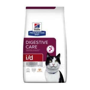 Hill's Prescription Diet Digestive Care i/d Chicken сухой корм для кошек с заболеваниями желудочно-кишечного тракта, 0,4 кг Hill