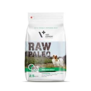 RAW Paleo Dry, Hydrodd Food for Small Breed Dogs Adult Mini with Turkey Raw Paleo - 1