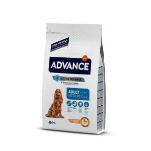 Advance Medium Adult sausas maistas vidutinių veislių šunims, 3 kg Advance - 1