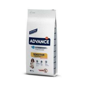 Advance Medium Sensitive Salmon dry food for dogs with digestive and skin problems, 12 kg Advance - 1