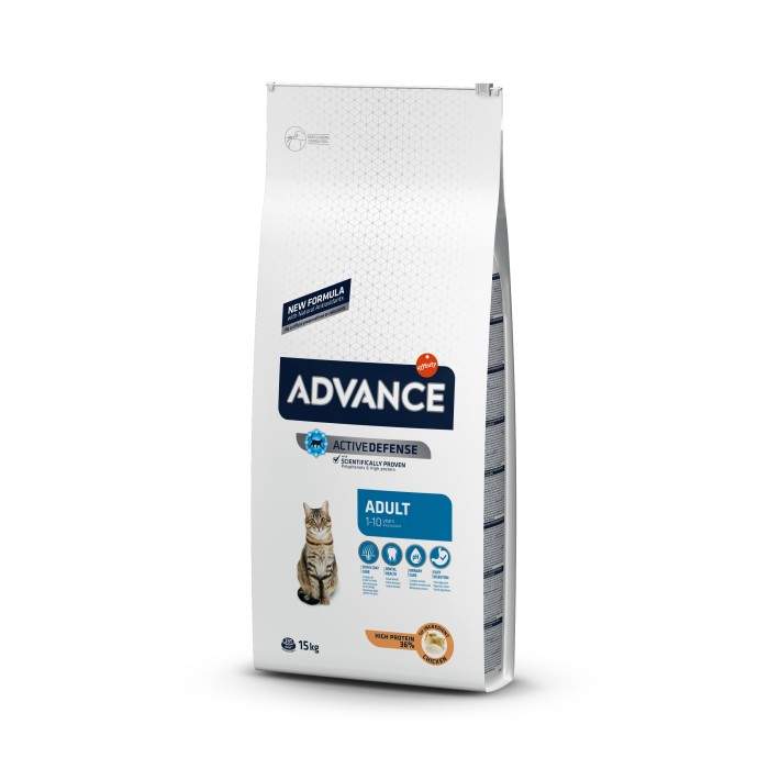 Advance Adult Cat Chicken and Rice dry food for cats, 15 kg Advance - 1