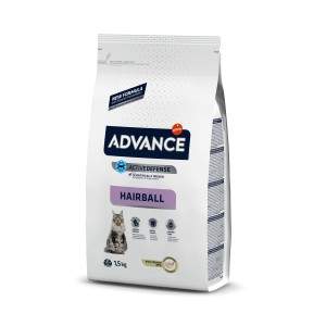 Advance Hairball sausas maistas katėms nuo plaukų gumuliukų susidarymo, 1.5 kg Advance - 1